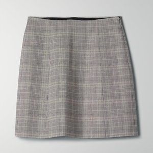 Babaton Modern Plaid Mini Skirt